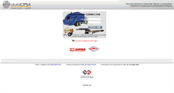 Desktop Screenshot of cipsa.b2bservicios.com